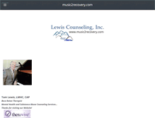 Tablet Screenshot of music2recovery.com
